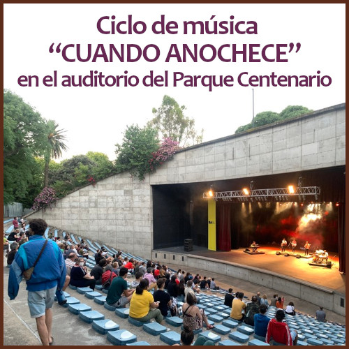 Ciclo de Conciertos "Cuando Anochece" en el Anfiteatro del Parque ...